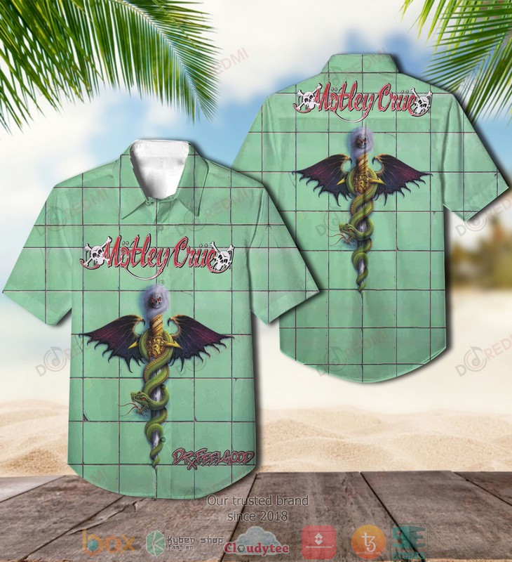 Motley Crue band Shout At the Devil Hawaiian Shirt