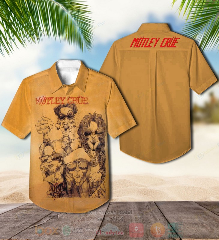 Motley Crue band Generation Swine Hawaiian Shirt