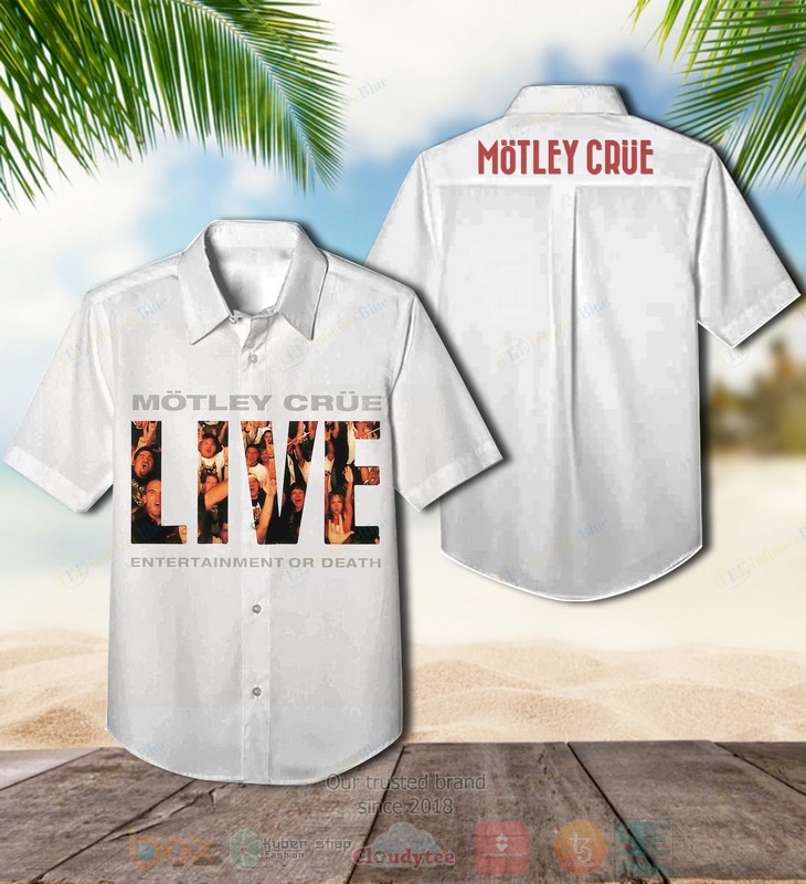 Motley Crue band Too Fast for Love Hawaiian Shirt