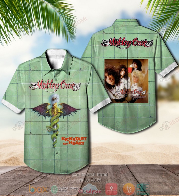 Motley Crue Girls Girls Girls Hawaiian Shirt