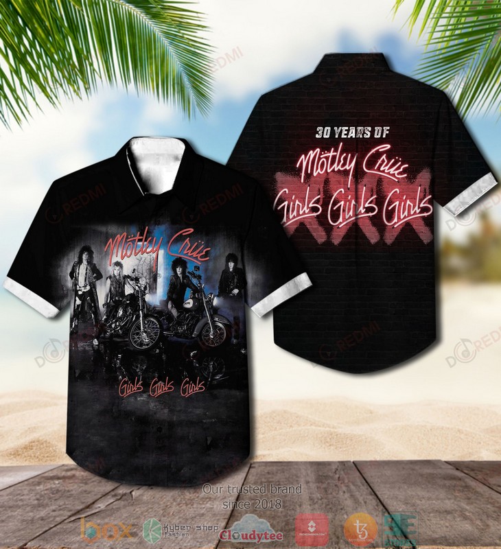 Motley Crue New Tattoo Hawaiian Shirt