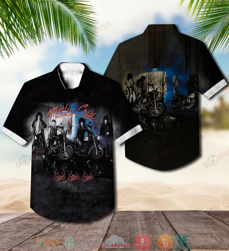 Motley Crue Greatest Hits Hawaiian Shirt