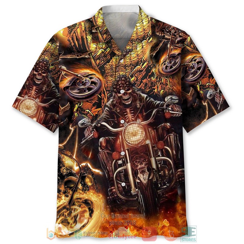 Motorcycle Yes I do have a Retirement Plan Hawaiian Shirt