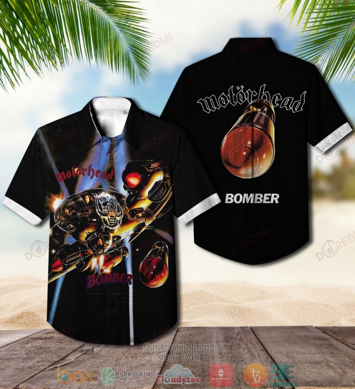 Motorhead Iron Fist Short Sleeve Hawaiian Shirt