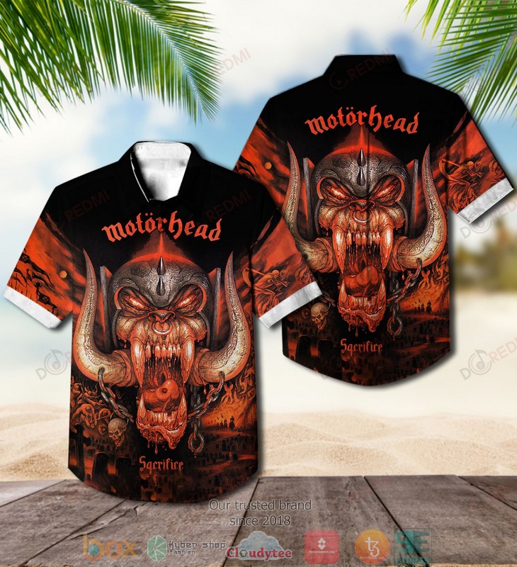 Motorhead Rock ‘n’ Roll Short Sleeve Hawaiian Shirt