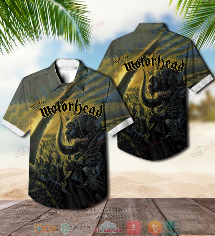 Motorhead Snake Bite Love Short Sleeve Hawaiian Shirt