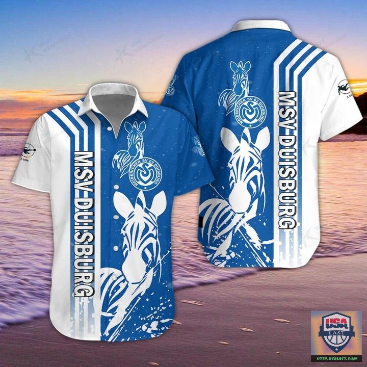 MSV Duisburg Vintage Hawaiian Shirt