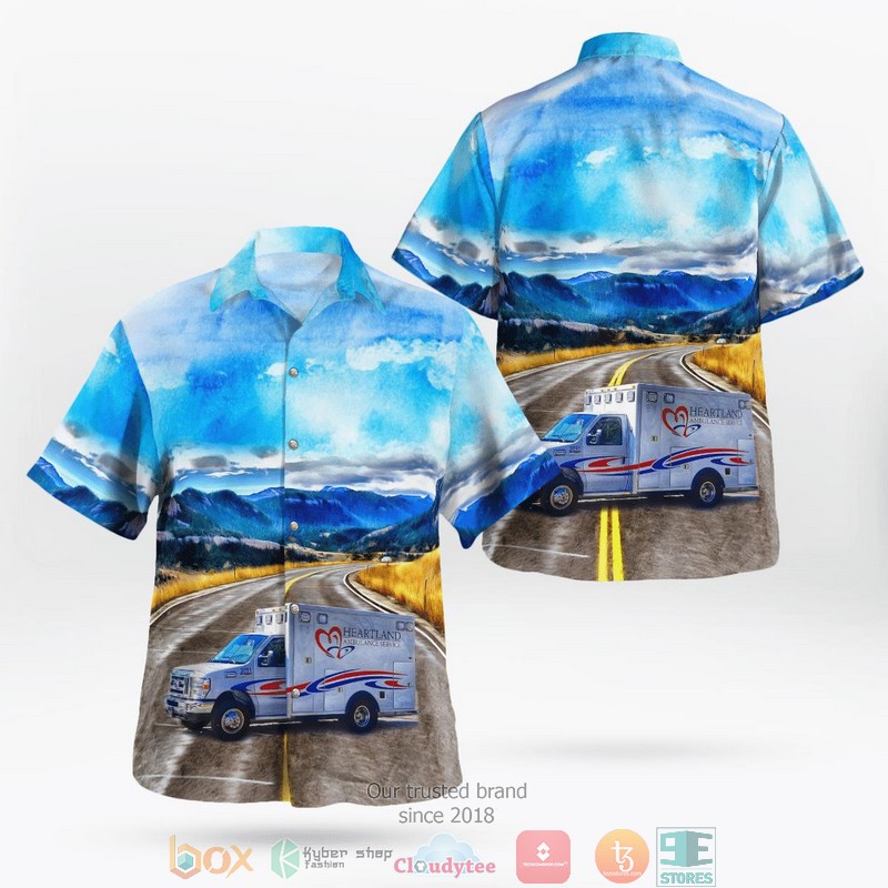 Murray St. Racers Hawaiian Shirt, Short