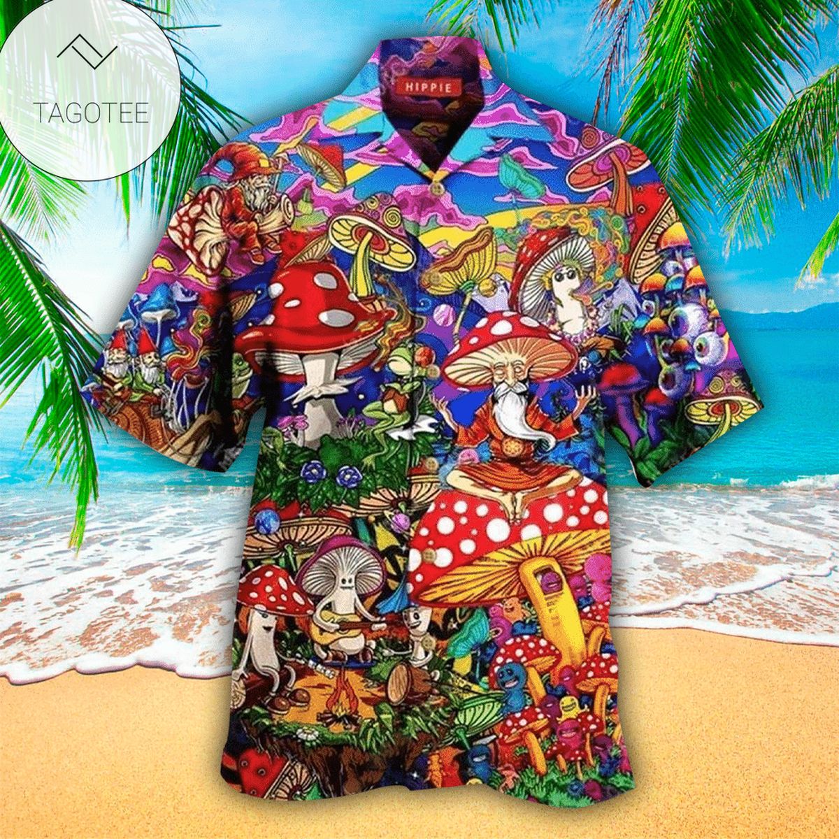 Mushroom Aloha Shirt Hawaiian Shirt For Mushroom Lovers