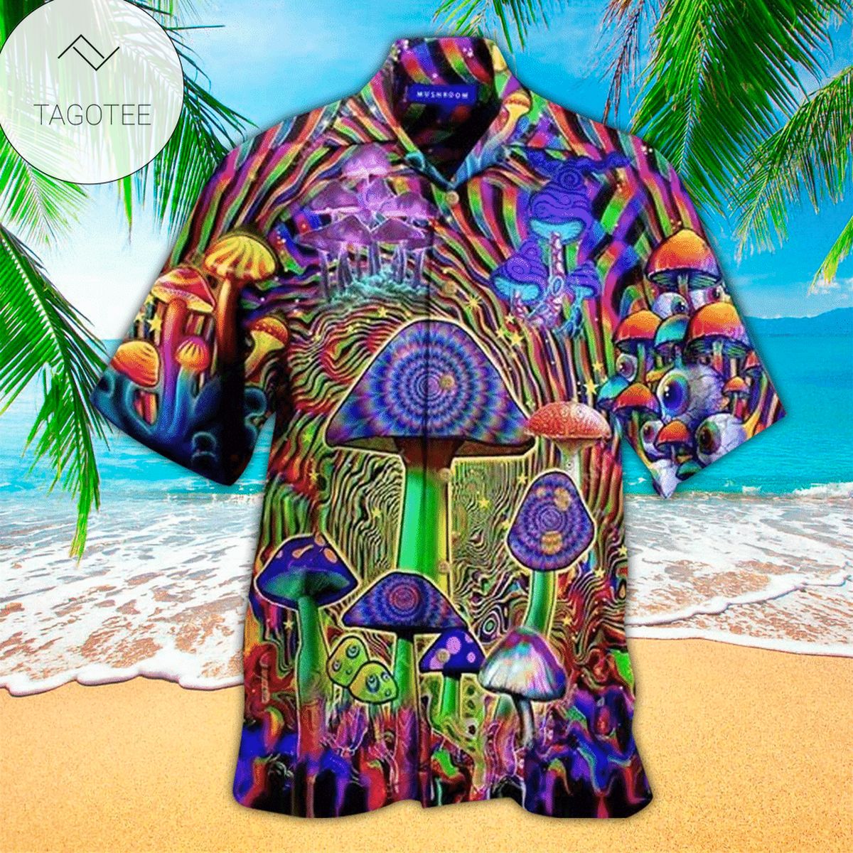 Mushroom Hawaiian Shirt Perfect Mushroom Clothing