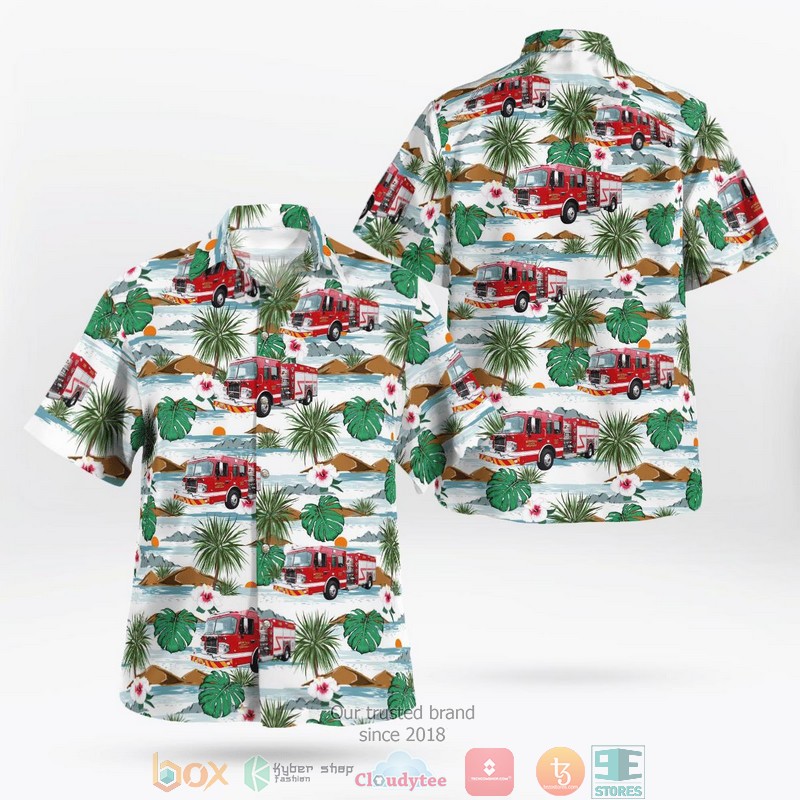 Muscle Car With Flower And Palm Tree Hawaiian Shirt