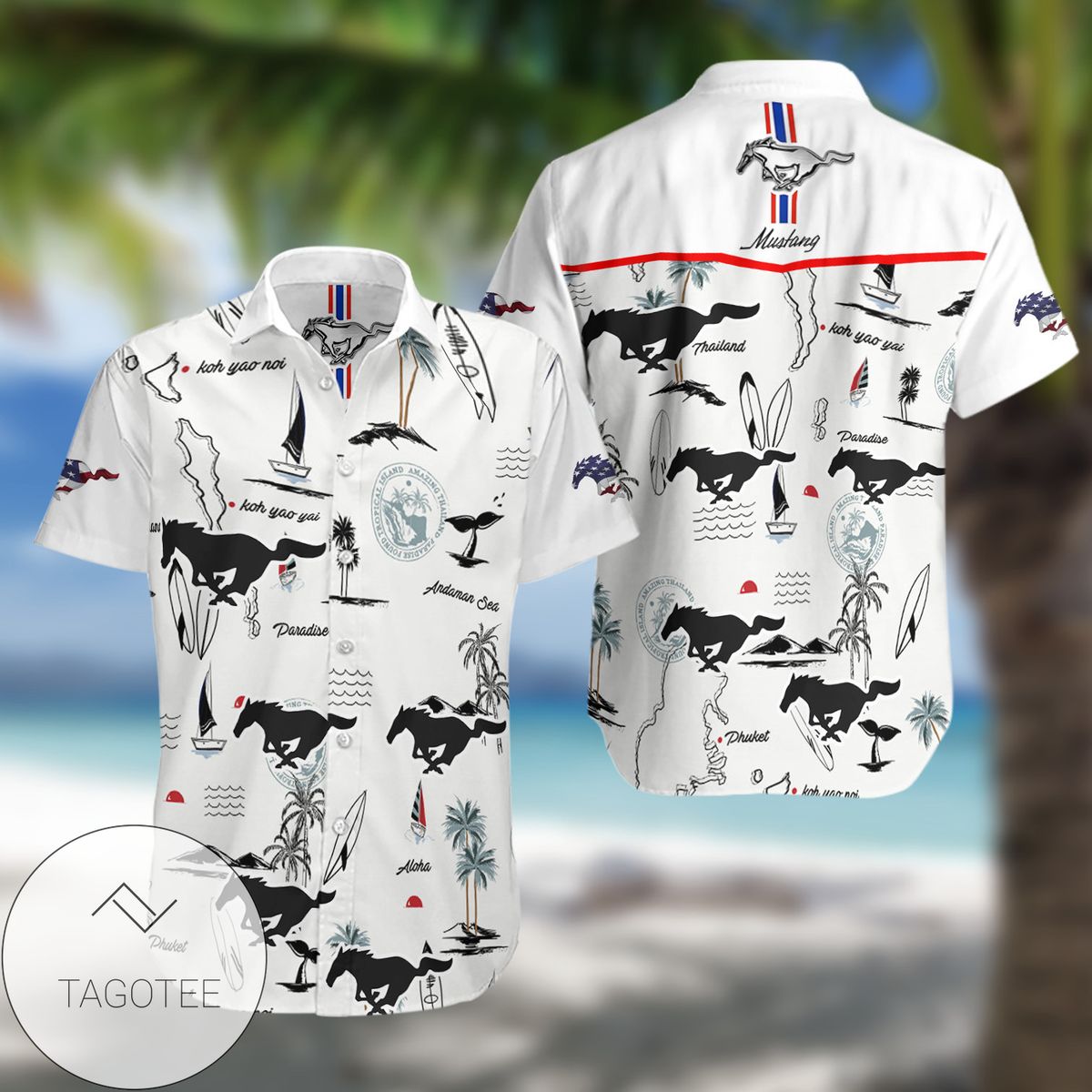 Music Love Tropical Hawaiian Aloha Shirts