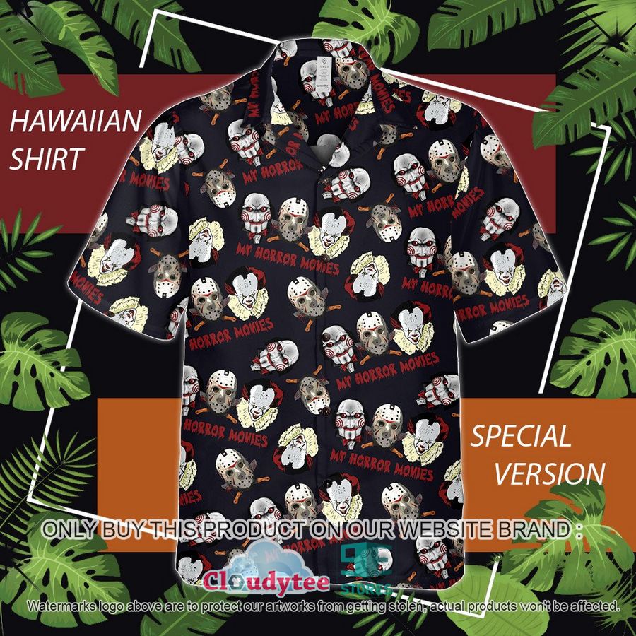 Naruto Face Eyes Red Casual Hawaiian Shirt