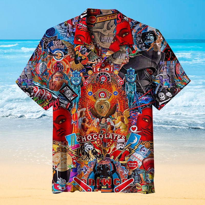 Musical Playfield Blue Note Hawaiian Shirt