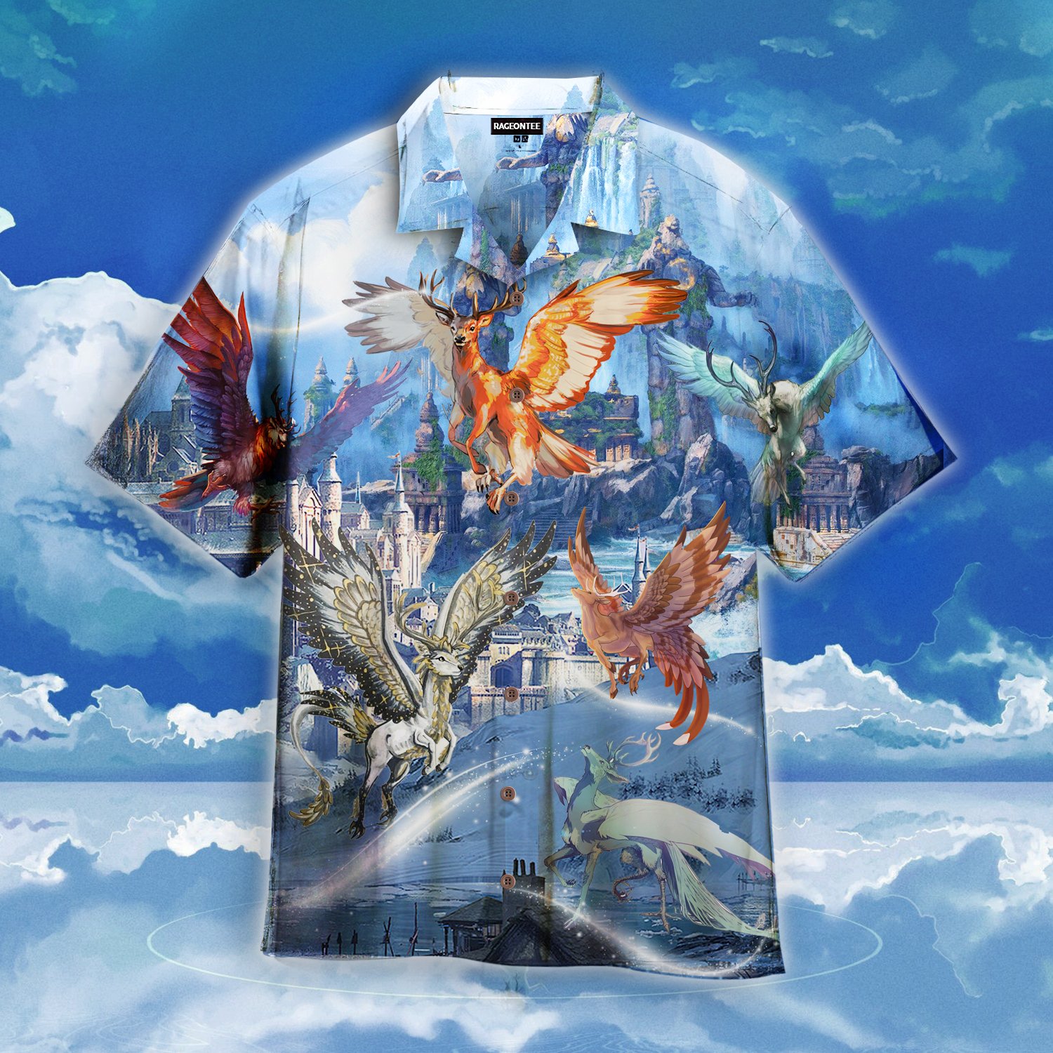 Naruto Short Sleeve Hawaiian Shirt