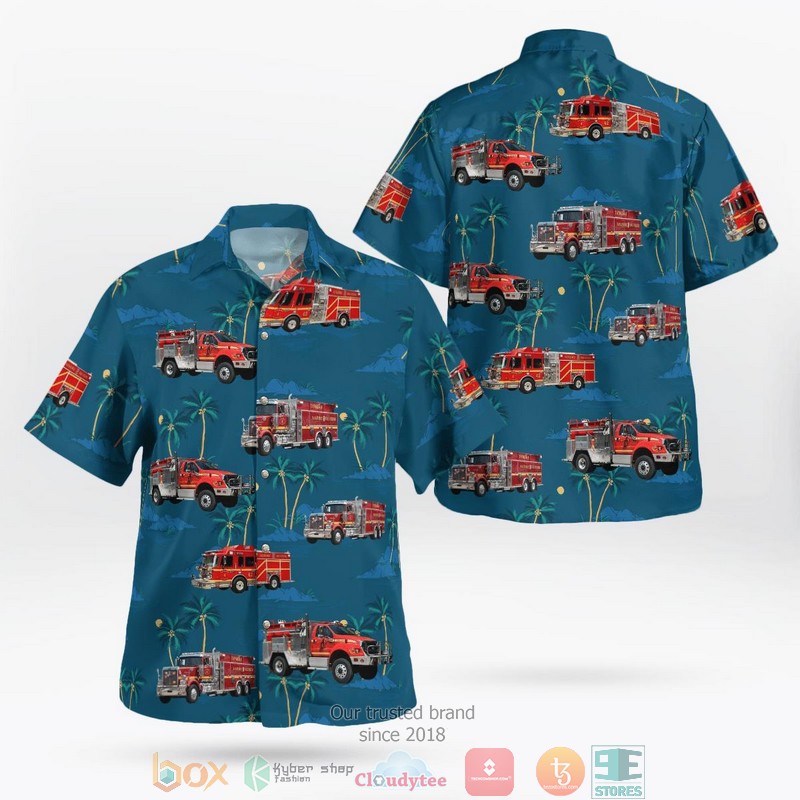 Nanuet Community Ambulance Corporation New York Aloha Shirt