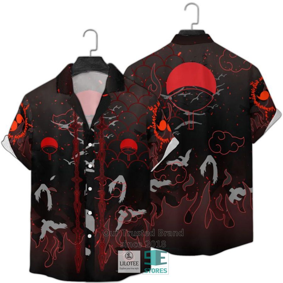 Naruto Fire Casual Hawaiian Shirt