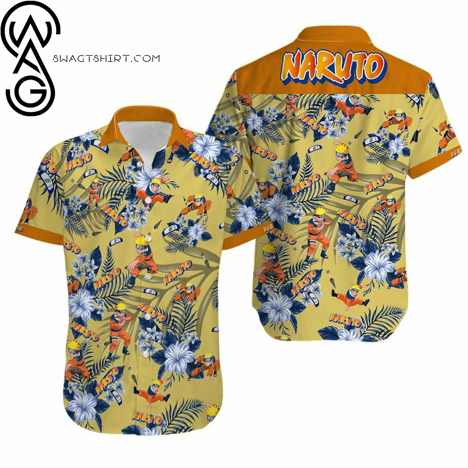 Nashville Predators All Over Print Hawaiian Shirt And Beach Shorts