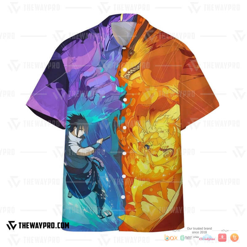 Naruto Shippuden Kakashi Hatake Hawaiian shirt