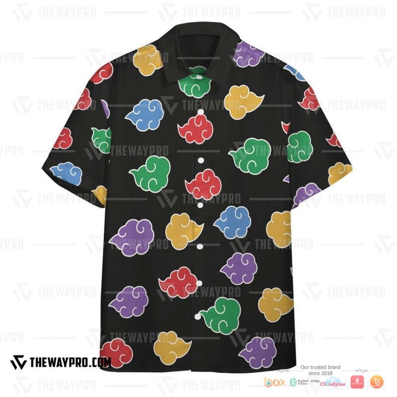 Naruto hibiscus Hawaiian Shirt