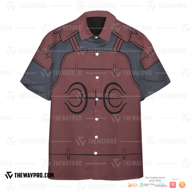 Naruto Shippuden Akatsuki Colorful Pattern Hawaiian shirt