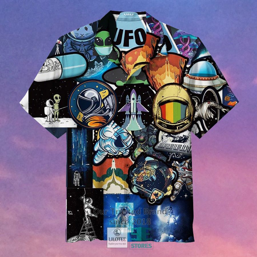 Nasa Space Science Casual Hawaiian Shirt