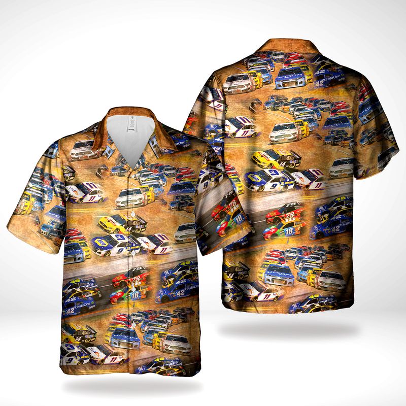 NASA Space Shuttle Discovery And STS-124 Hawaiian Shirt