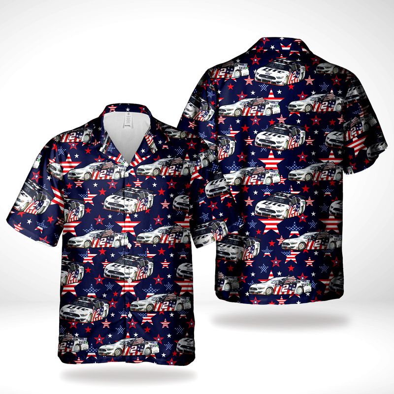 NASCAR Racing Cars No 5 Chevrolet Camaro ZL1 1LE Hawaiian Shirt