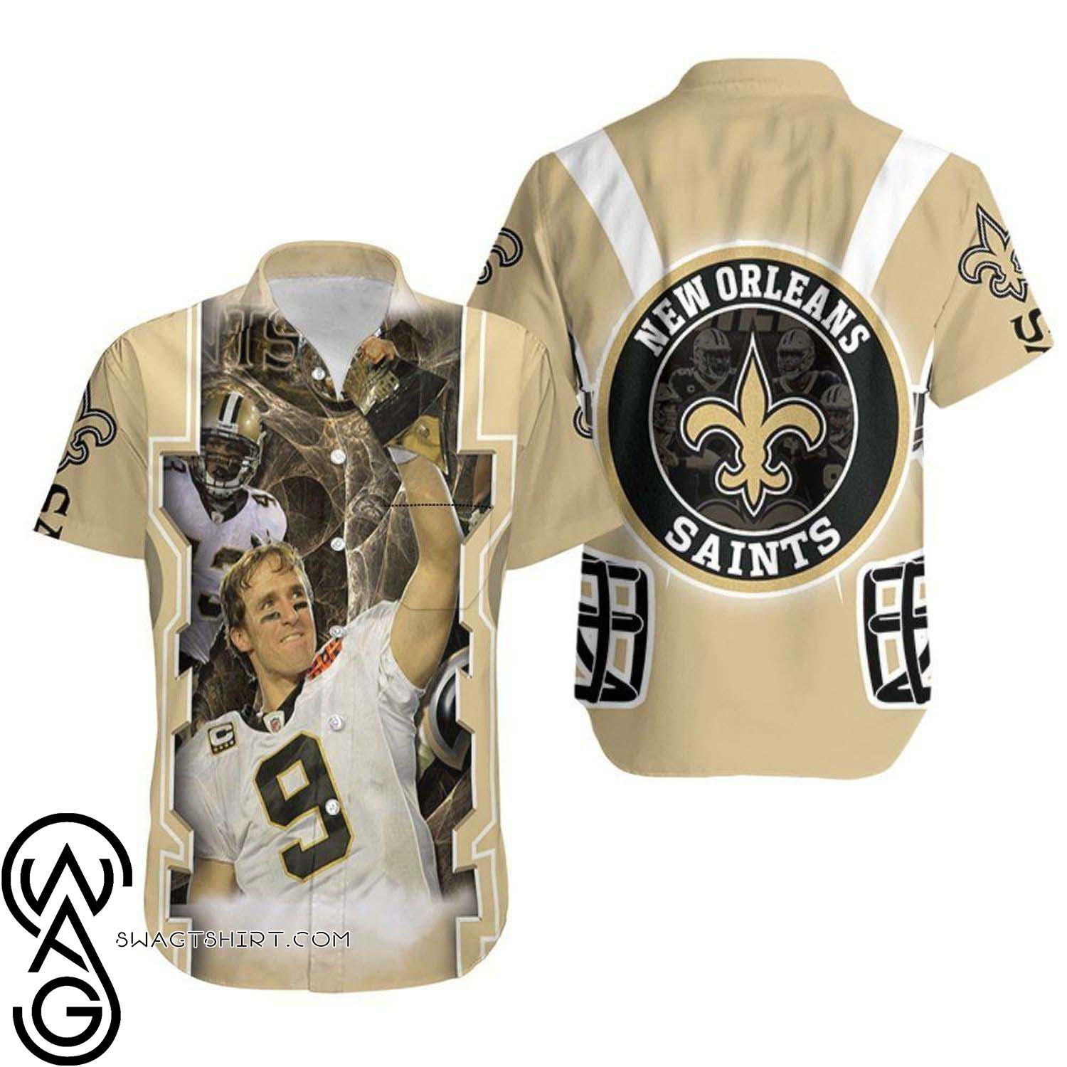 National Football League New Orleans Saints Full Printing Hawaiian Shirt