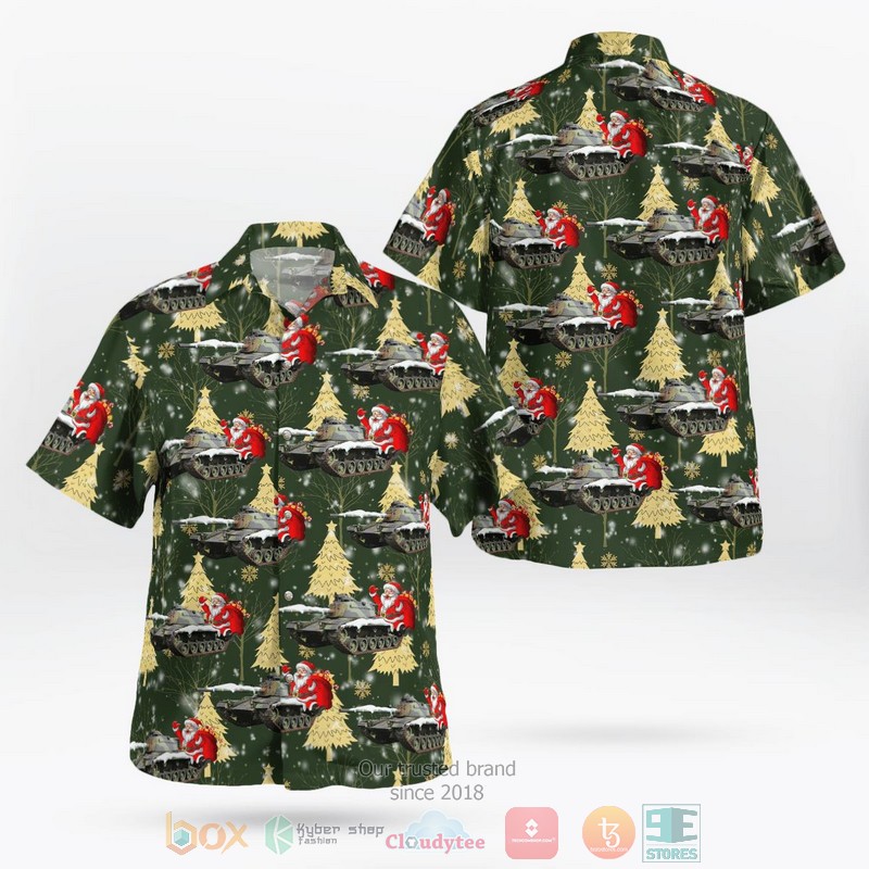 National Guard M60 Tank Hawaiian Shirt