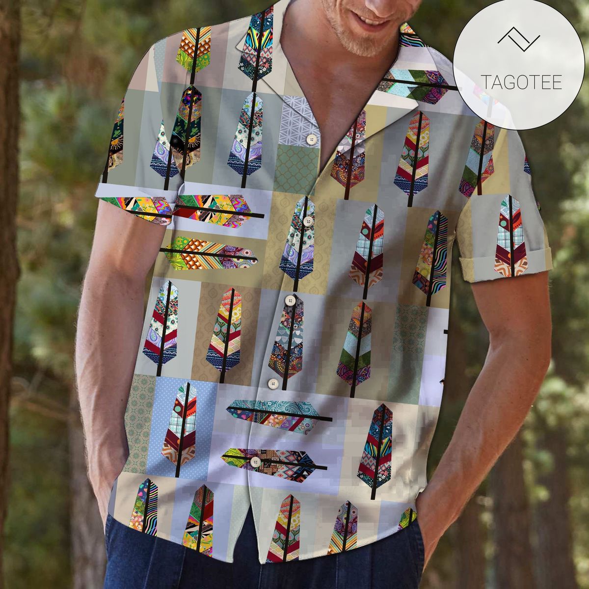 Native Fox Hawaiian Shirt