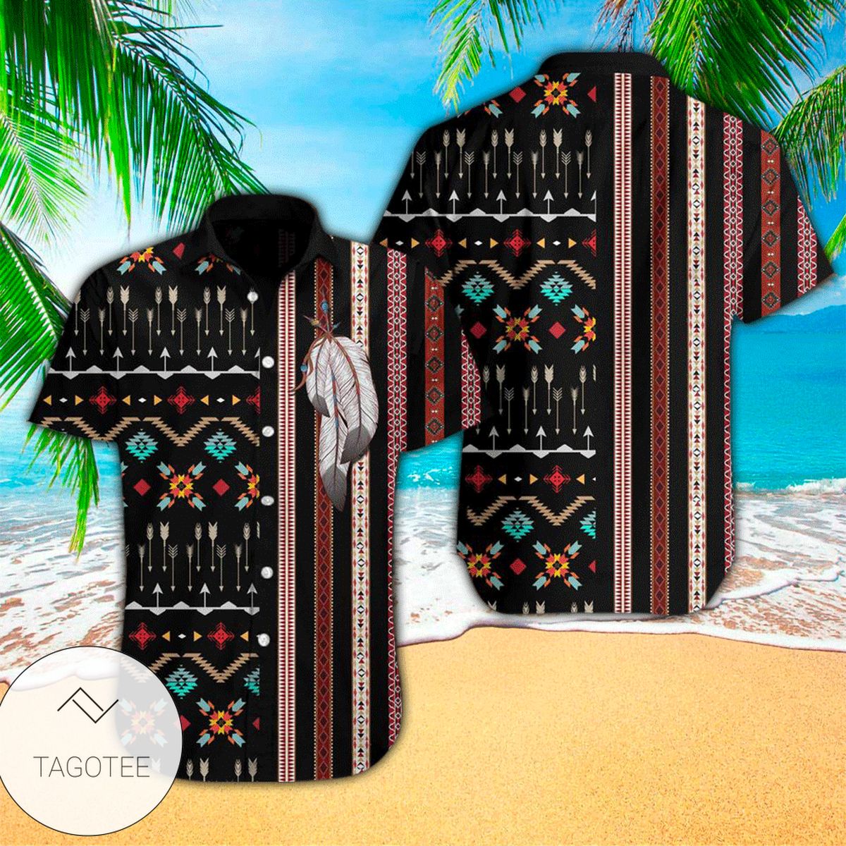 Native Horse Hawaiian Shirt