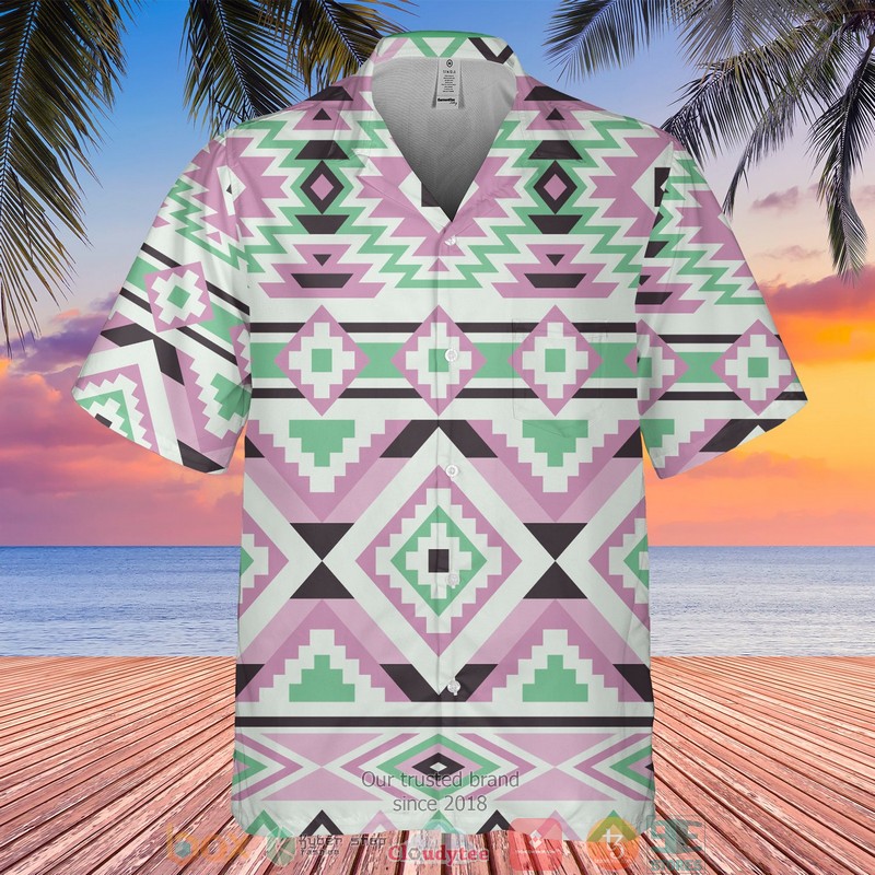 Native Pride 4 Short Sleeve Hawaiian Shirt