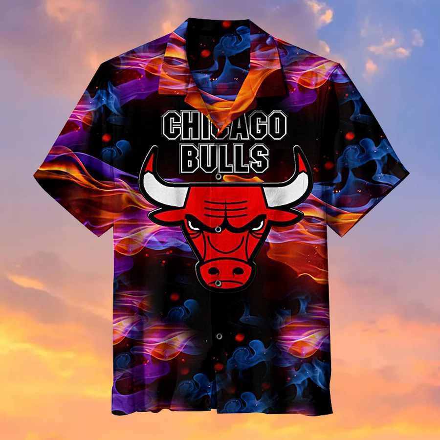 Nba Chicago Bulls Hawaiian Shirt 3D All Over Print Men Women Unisex Model 298