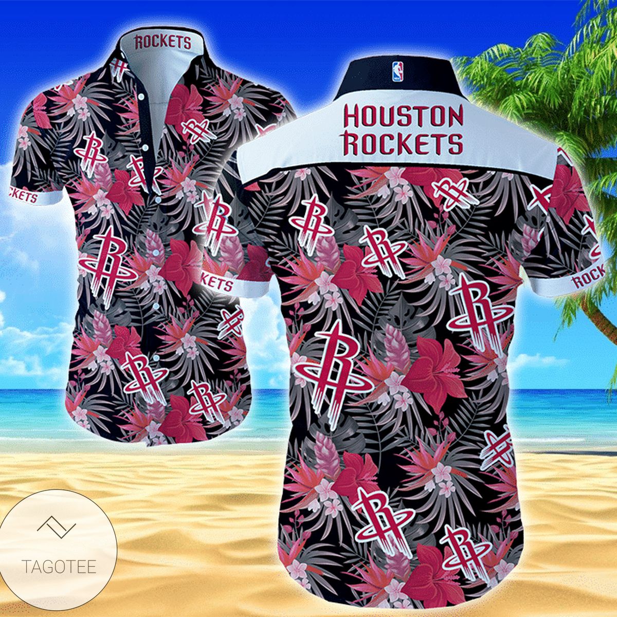 Nba Houston Rockets Hawaiian Shirt