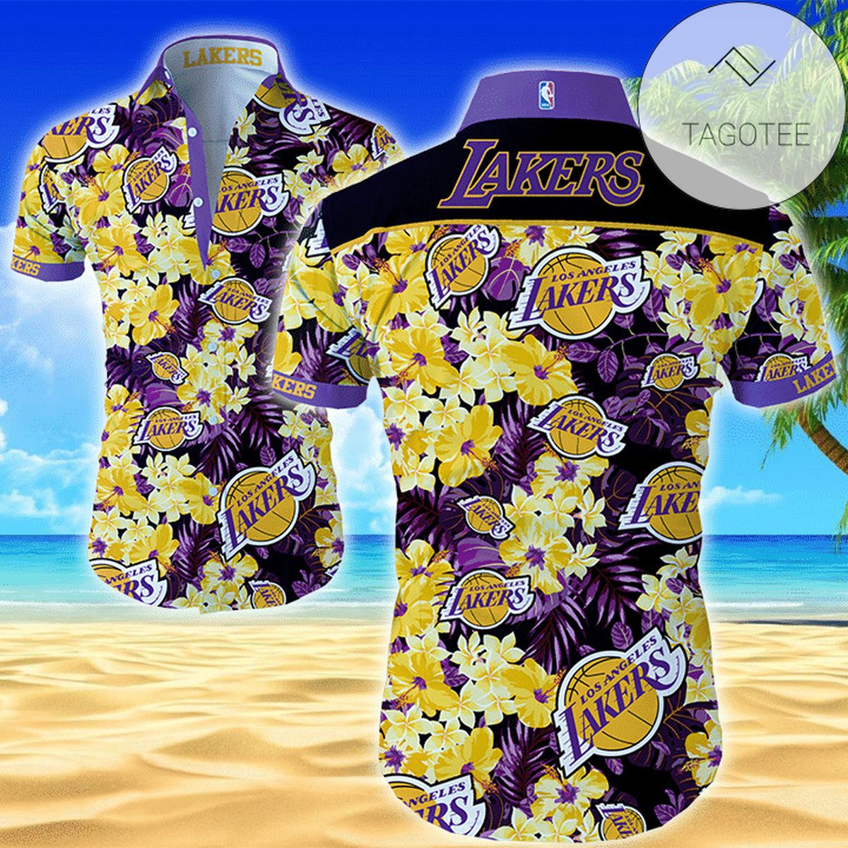 Nba Los Angeles Lakers Authentic Hawaiian Shirt 2022