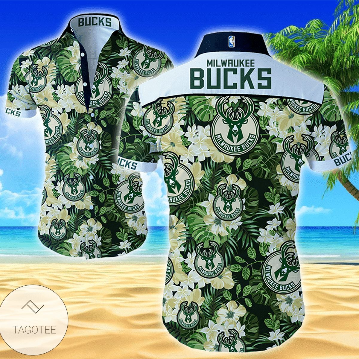 Nba Milwaukee Bucks Hawaiian Shirt