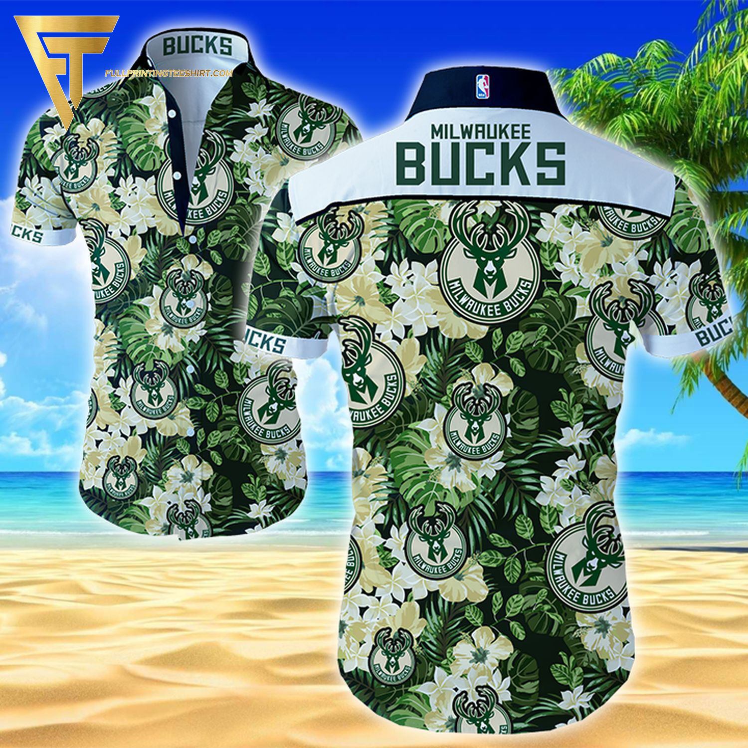 NBA Philadelphia 76ers Summer Vibes Hawaiian Shirt