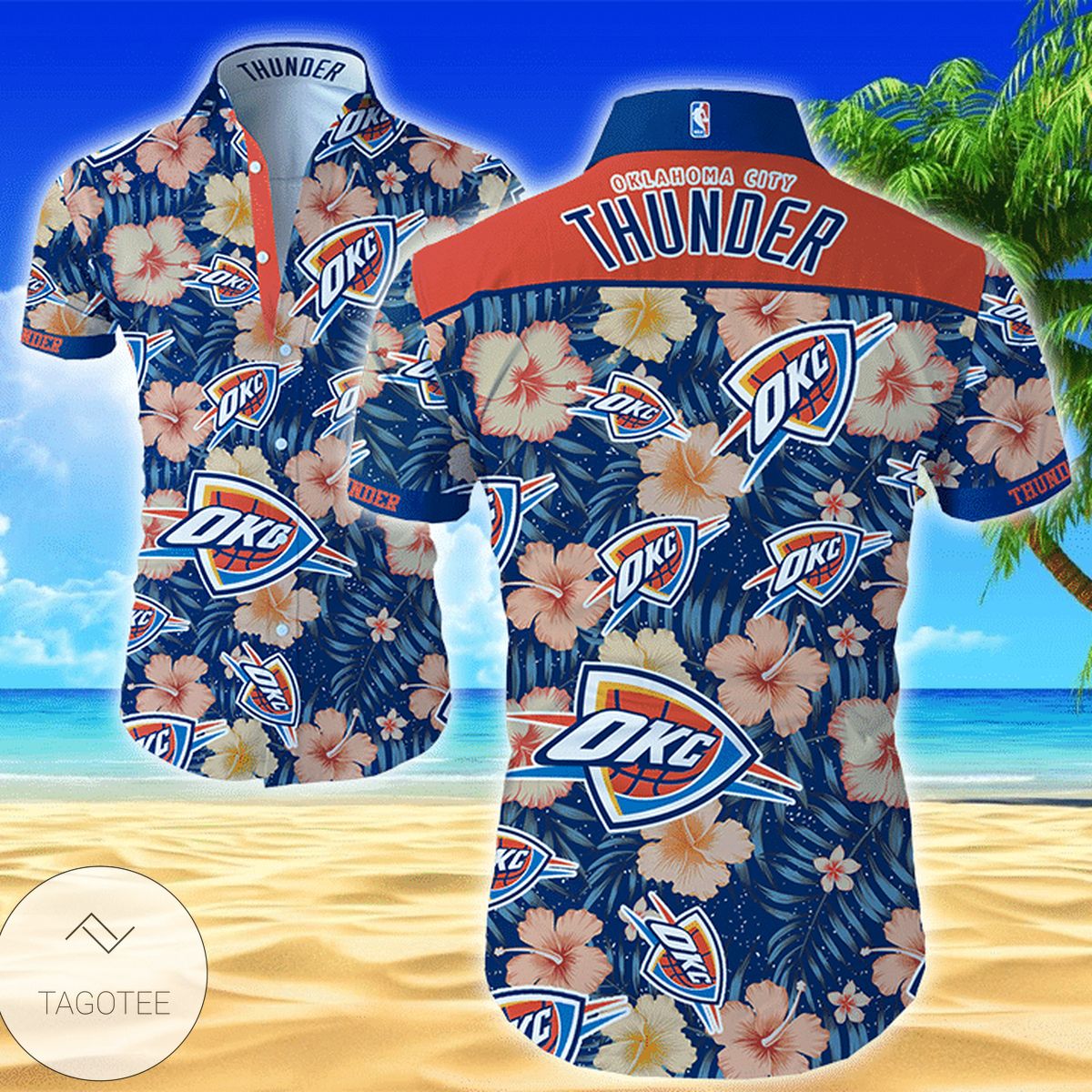 Nba Oklahoma City Thunder Hawaiian Shirt