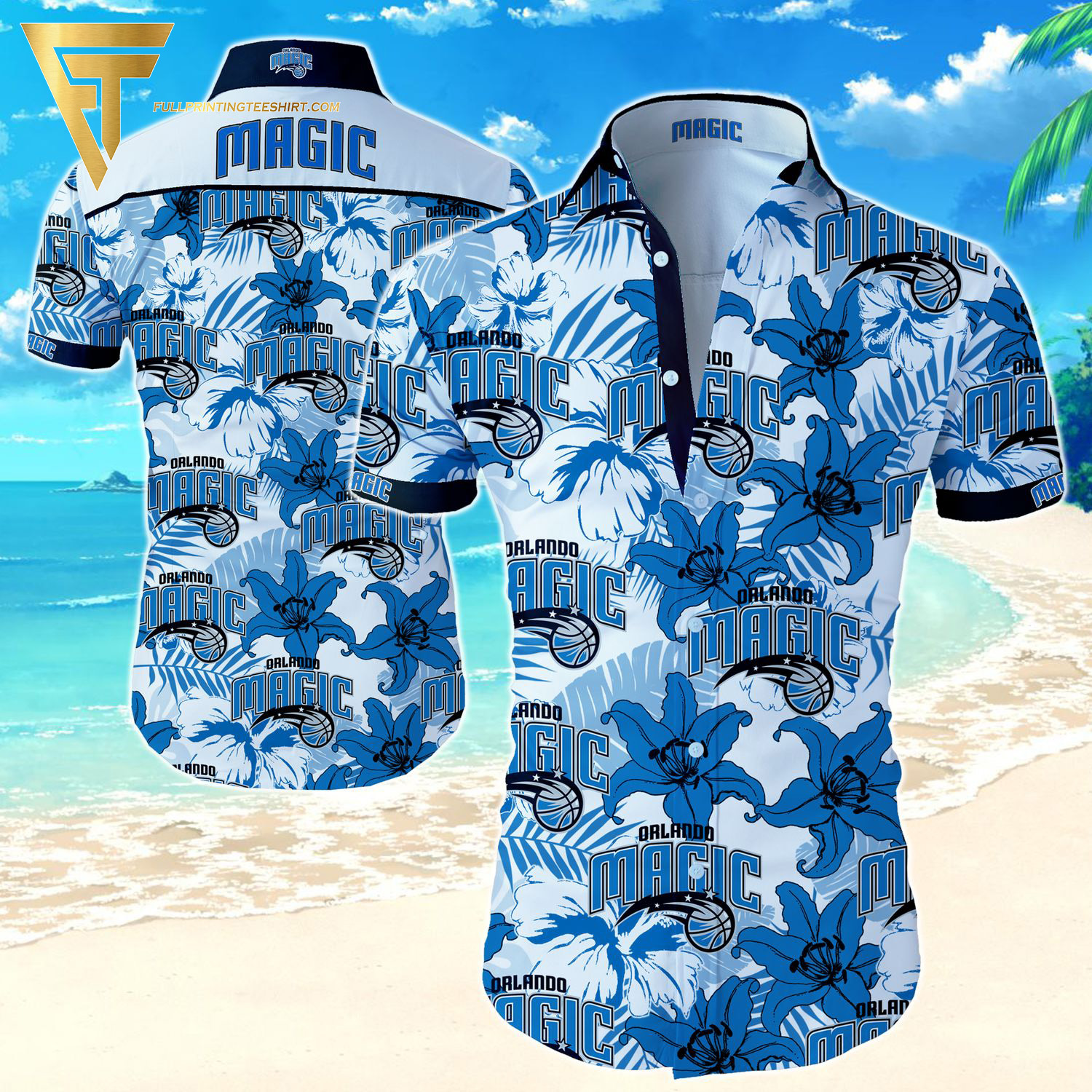 NBA Orlando Magic Sports Summer Hawaiian Shirt