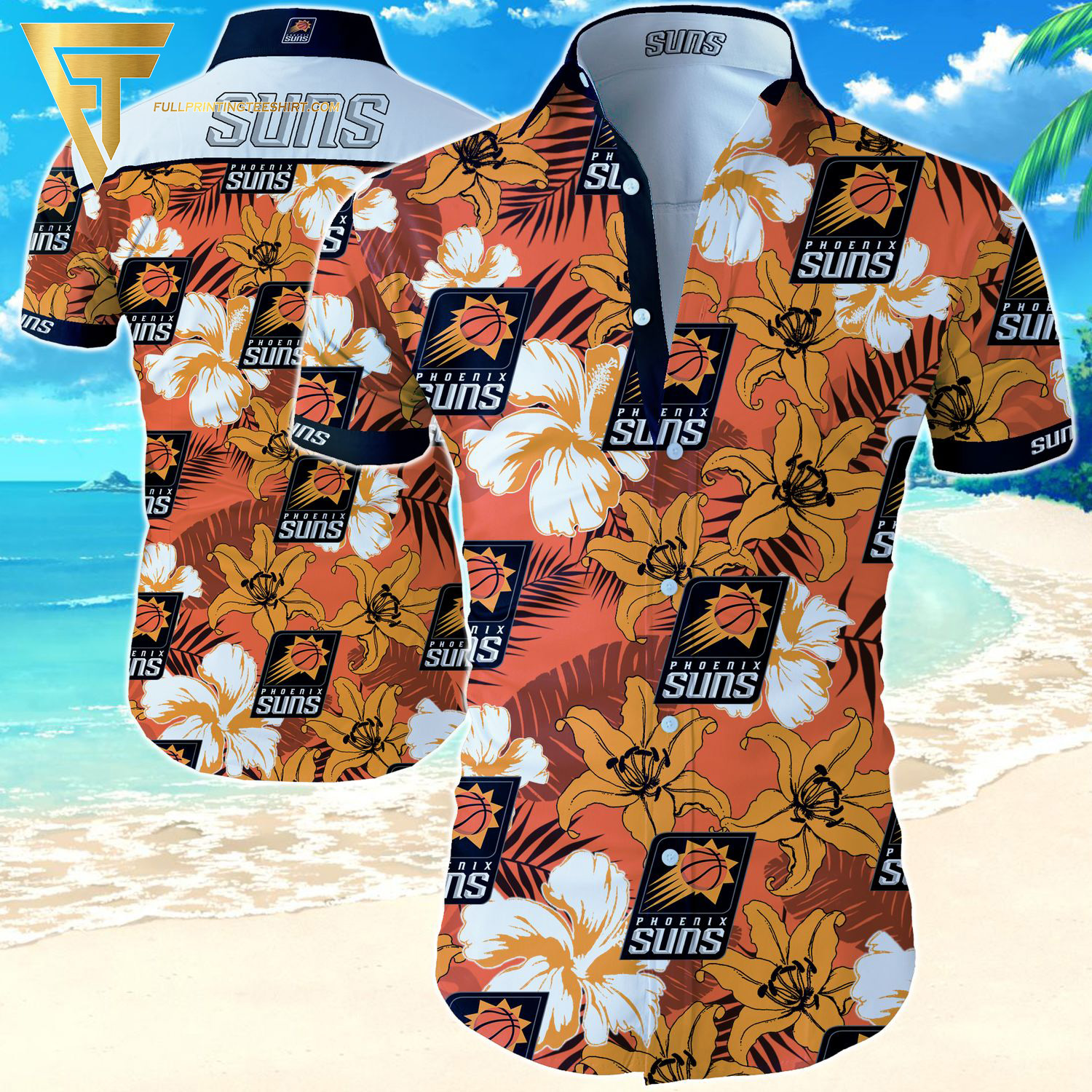 NBA Portland Trail Blazers Summer Vibes Hawaiian Shirt