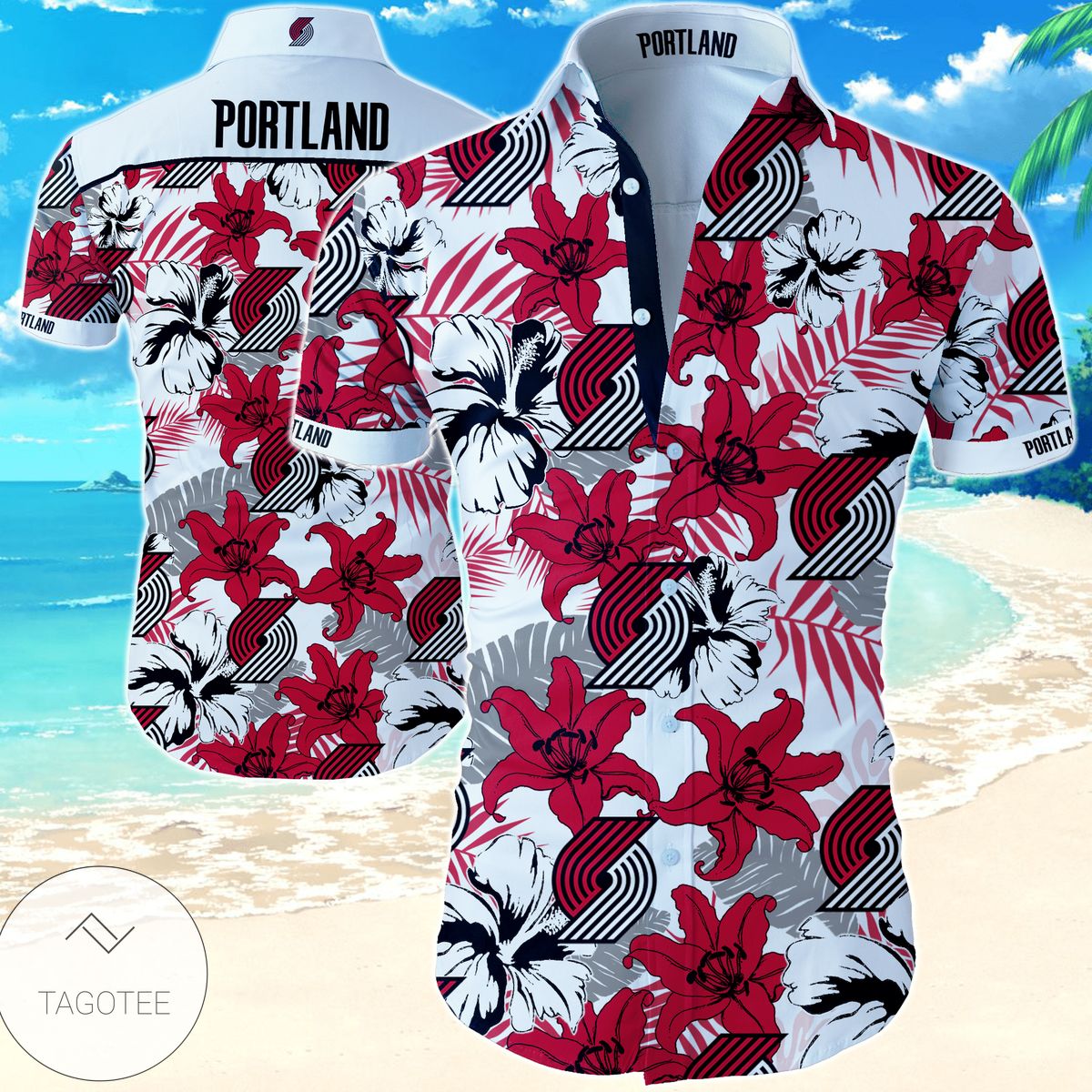 Nba Portland Trail Blazers Hawaiian Shirt