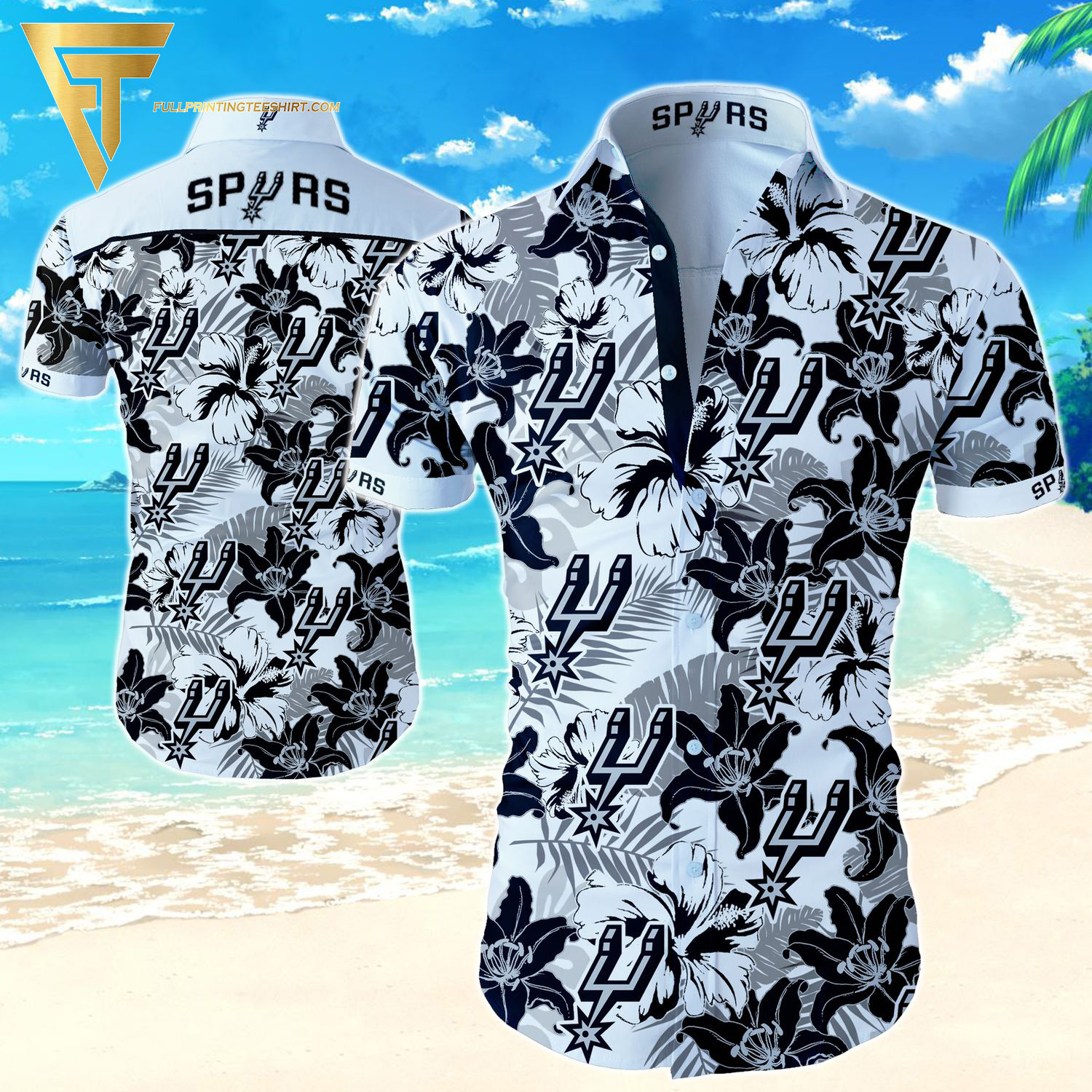 NBA San Antonio Spurs Sports Summer Hawaiian Shirt