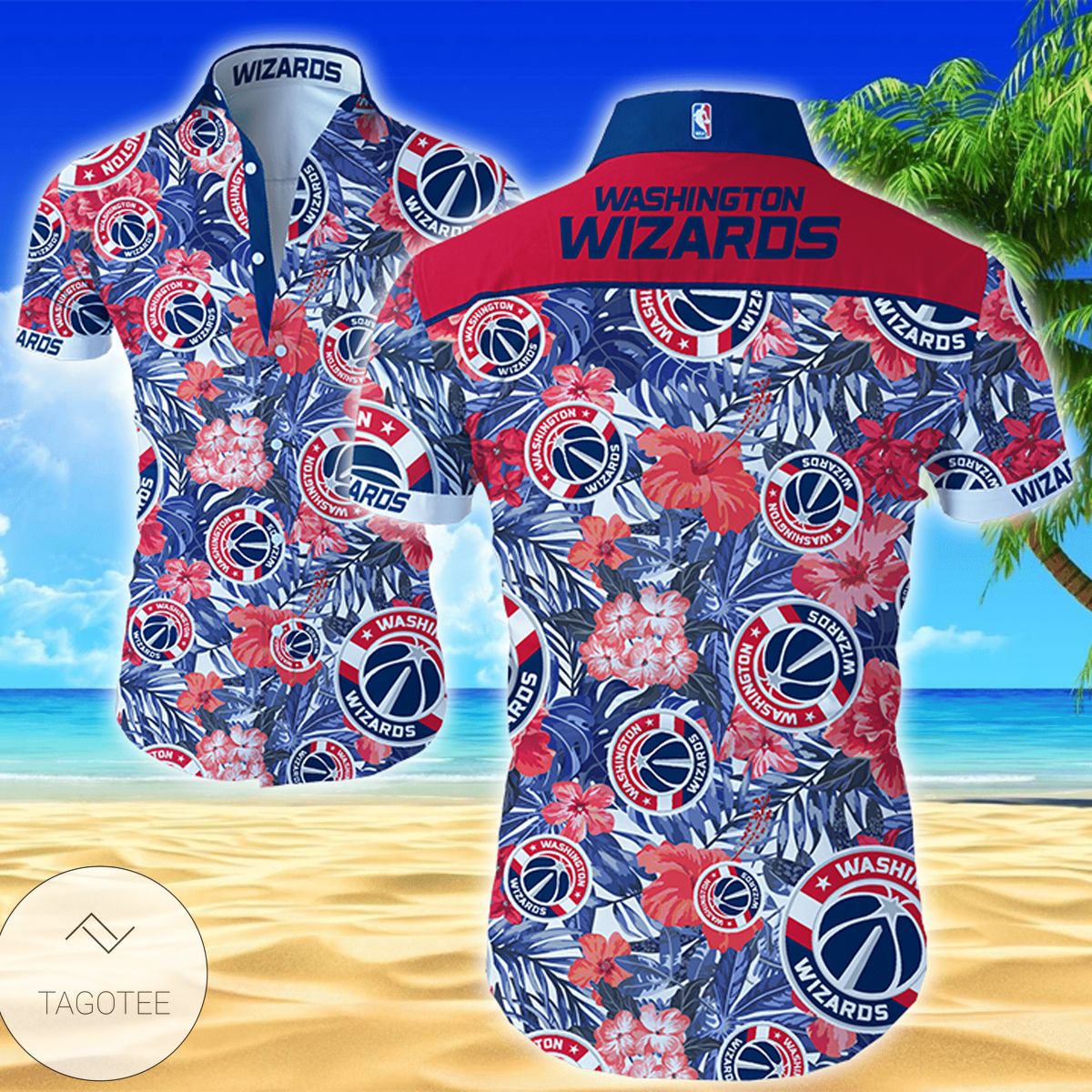 Nba Washington Wizards Hawaiian Shirt