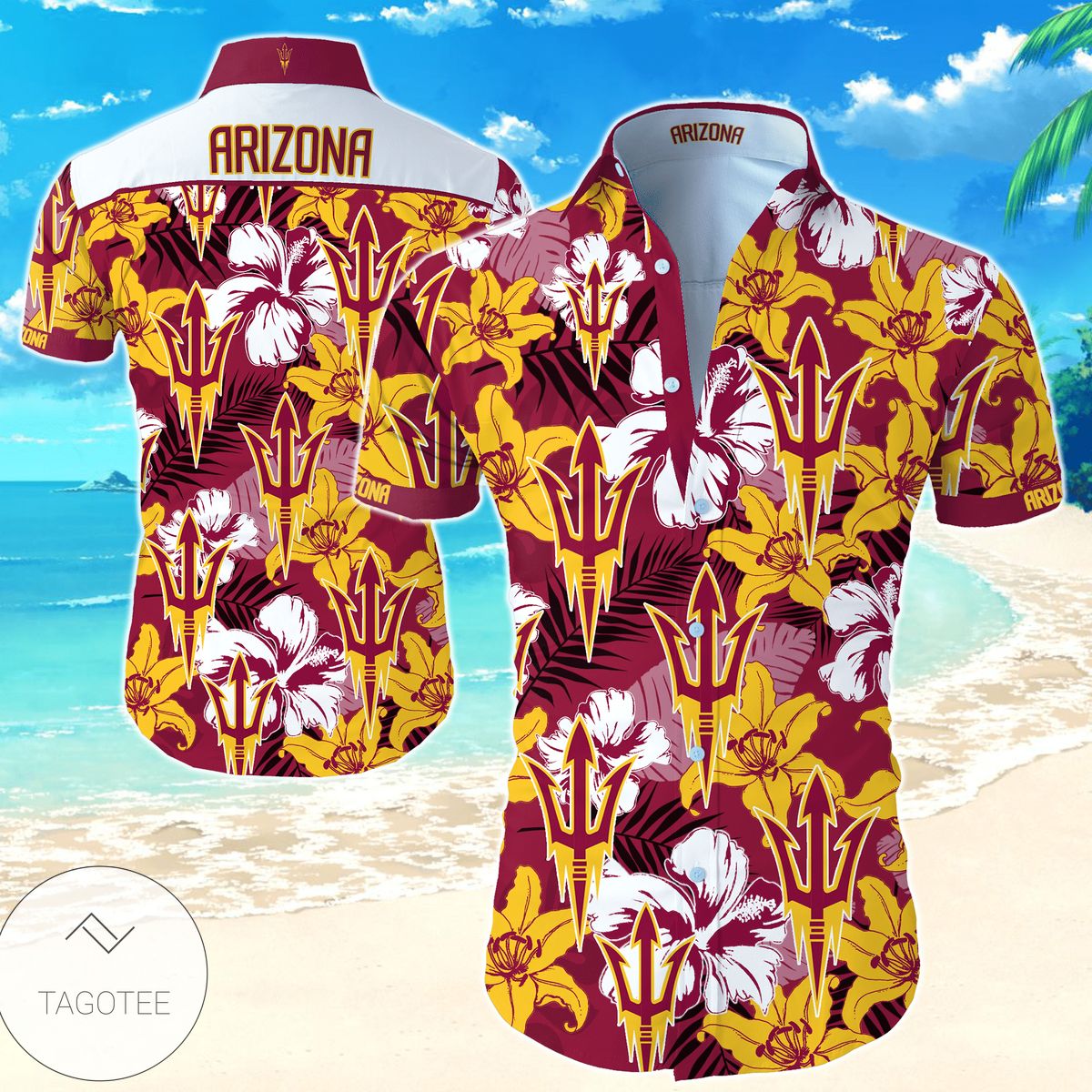 Nbaphoenix Suns Authentic Hawaiian Shirt 2022