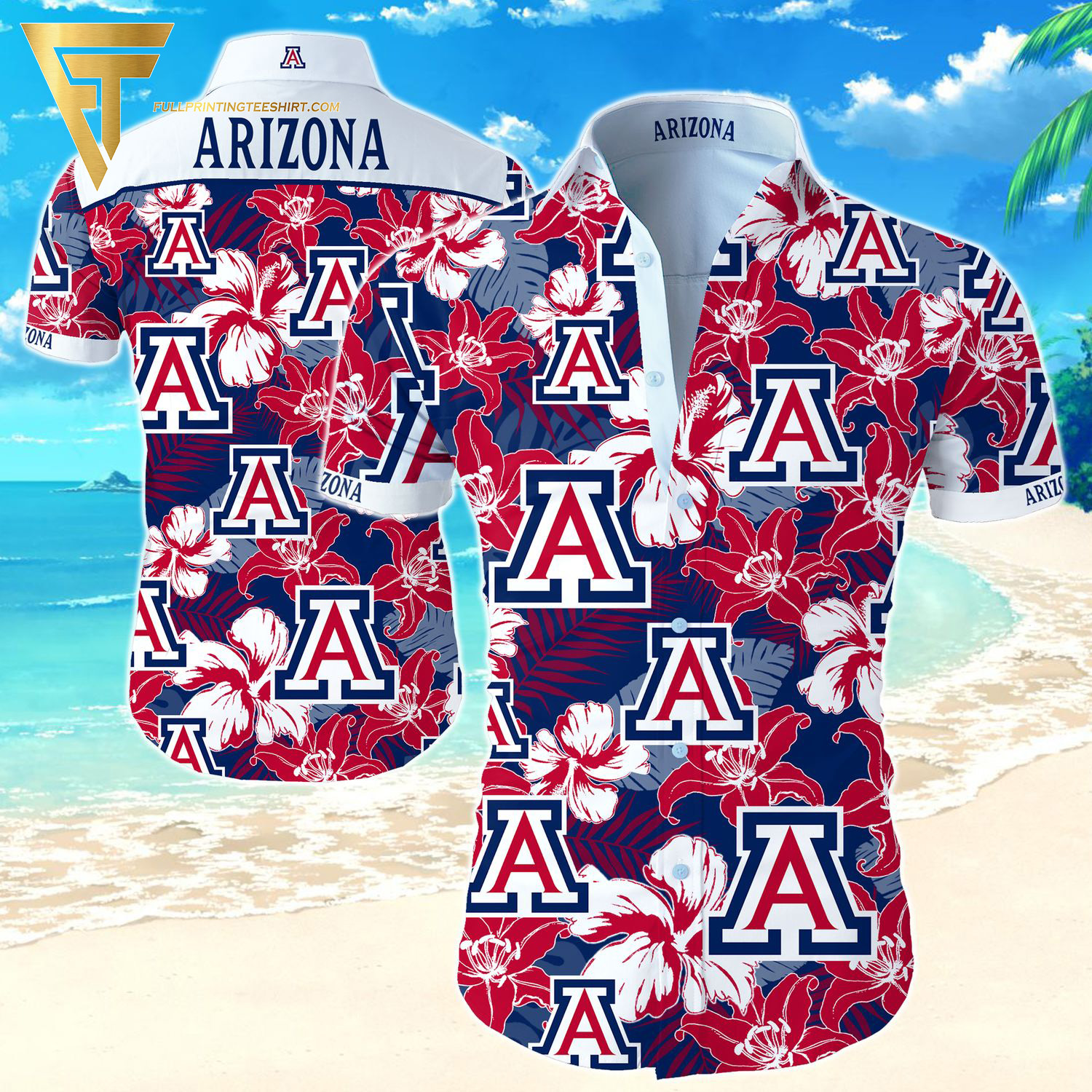 NCAA Arizona State Sun Devils Sports Summer Hawaiian Shirt