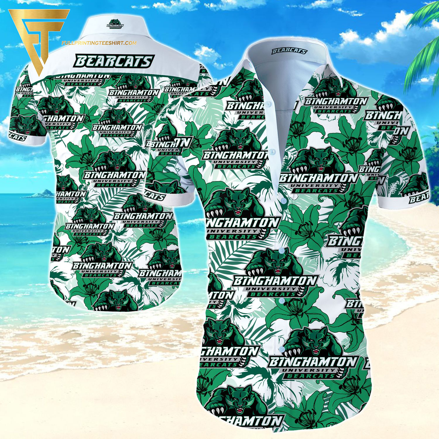 NCAA BYU Cougars Summer Vacation Hawaiian Shirt