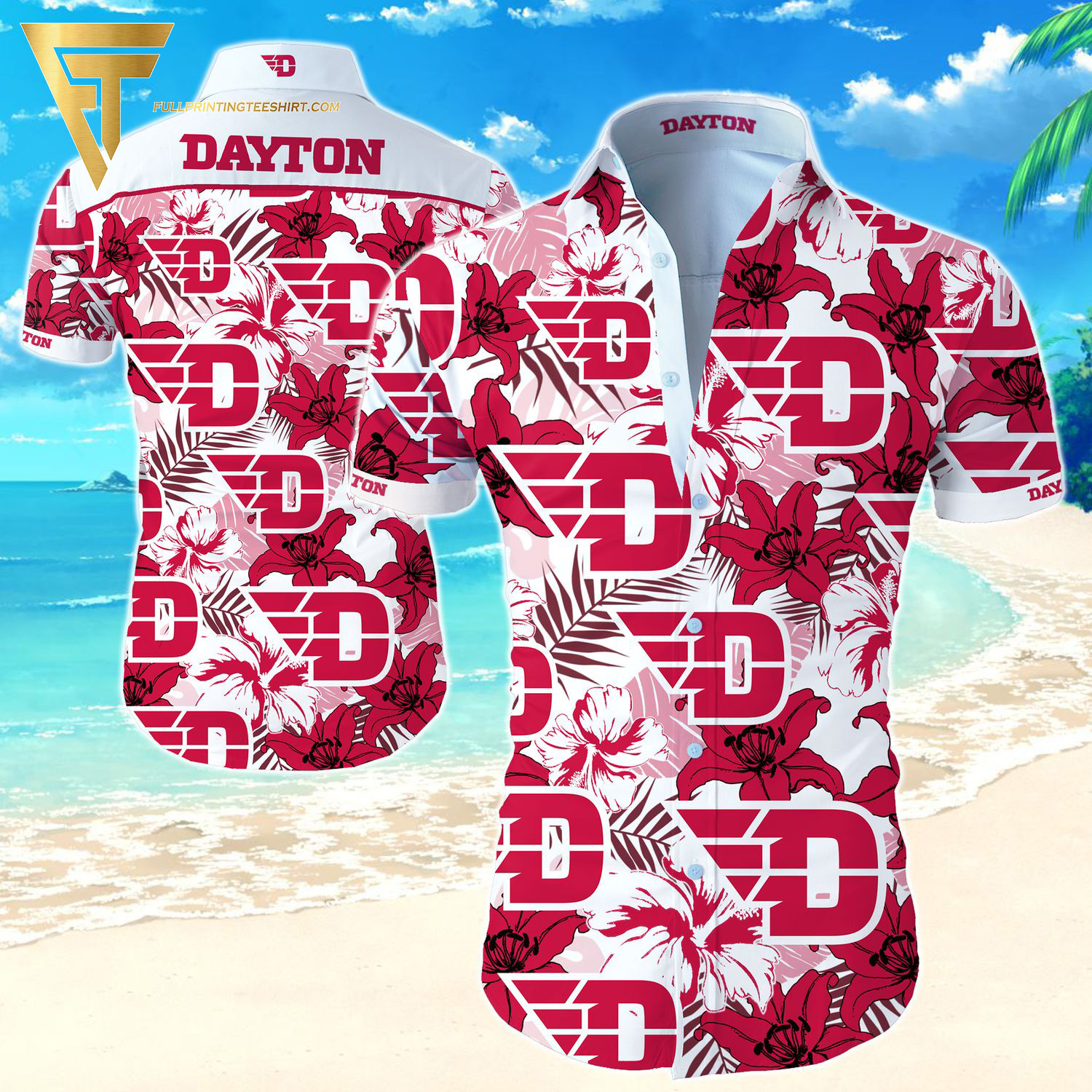 NCAA Clemson Tigers Sports Summer Hawaiian Shirt