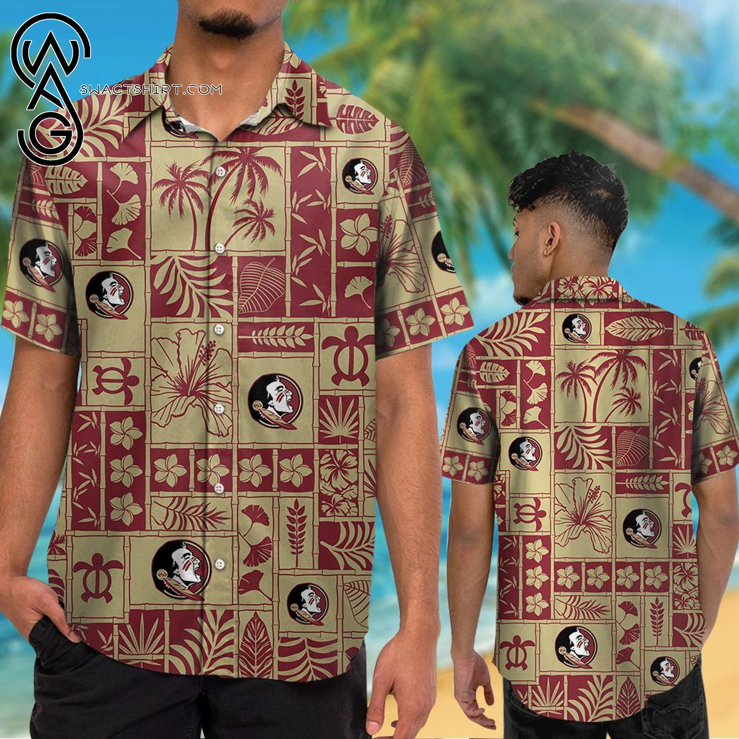 NCAA Florida State Seminoles Sports Summer Hawaiian Shirt