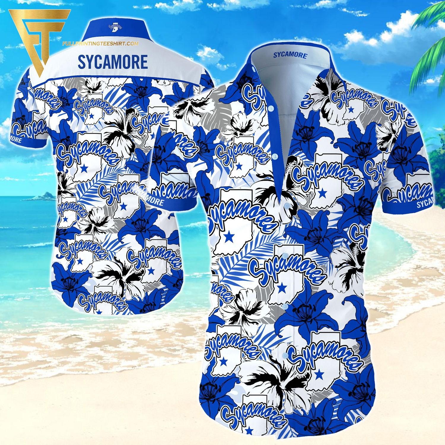 NCAA Houston Cougars Sports Summer Hawaiian Shirt